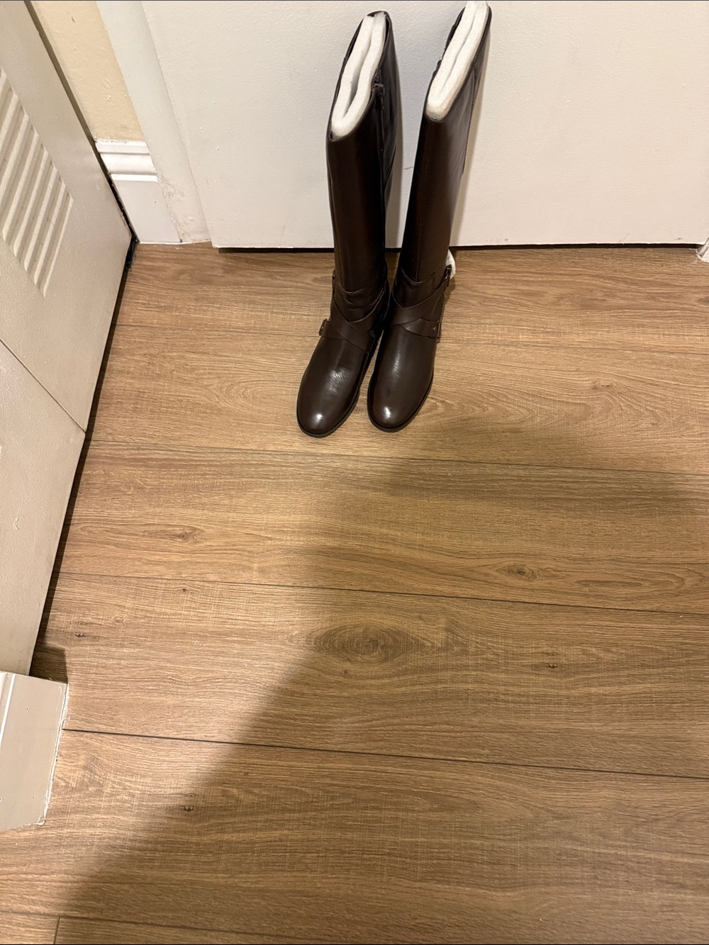Nine West Dark Brown Over-the-Knee Riding Boots